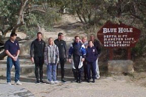 DP Crew at The Blue Hole
